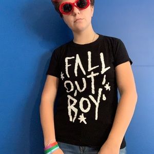 Black Fall Out Boy T-shirt